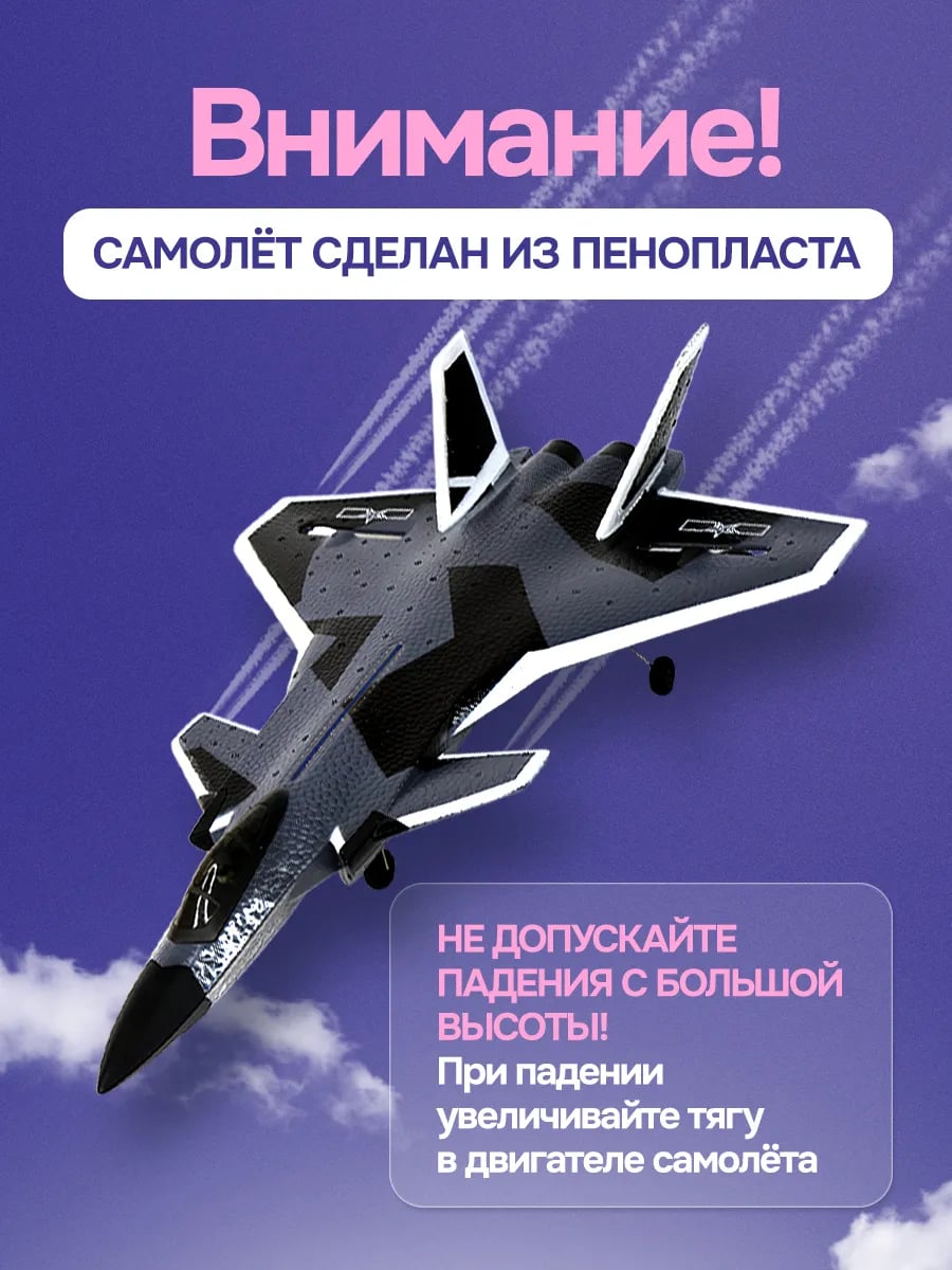 Самолет на радиоуправлении подарок для мальчиков